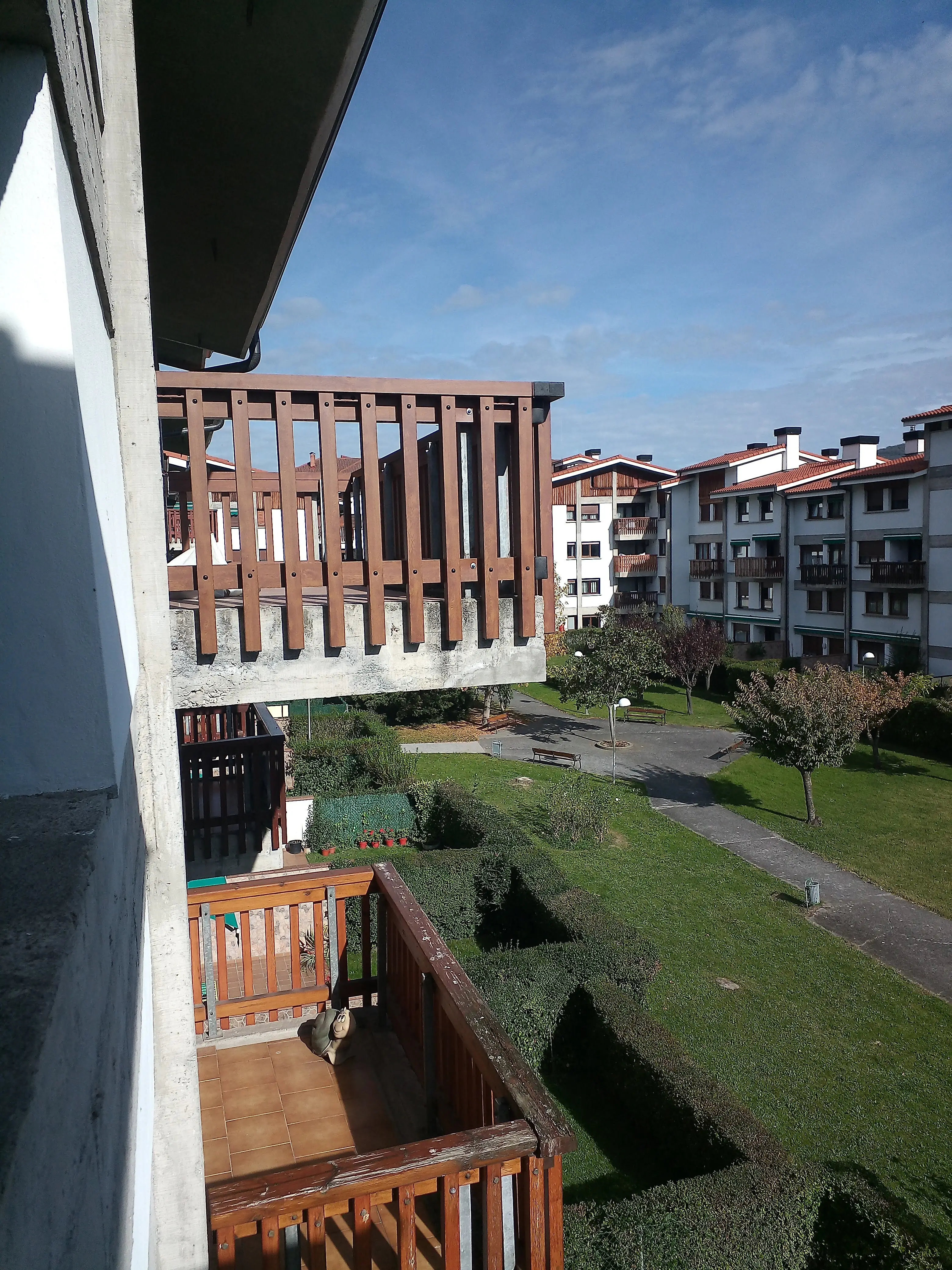 Balcones de aluminio, barandillas