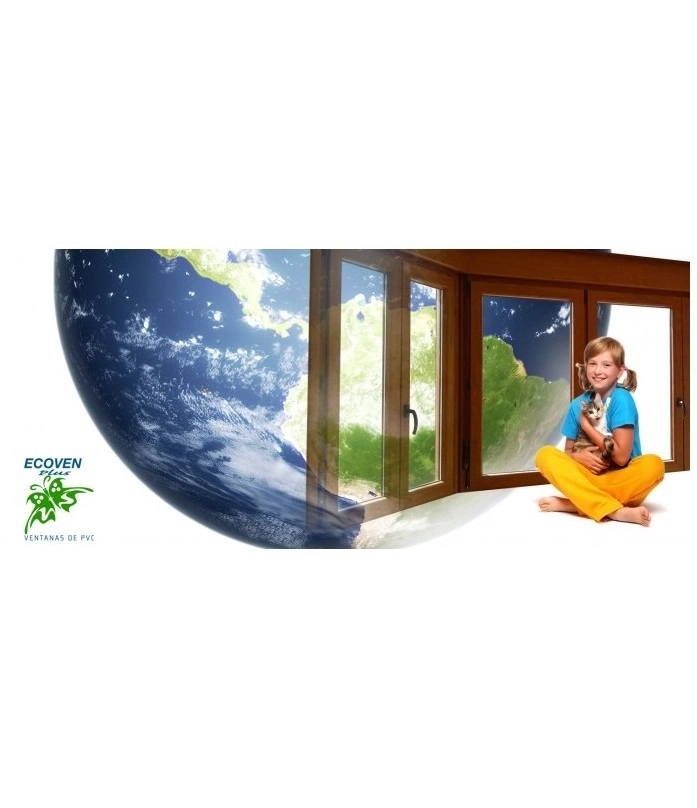 Ventanas de PVC Ecoven plus.